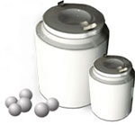 Shimpo Porcelain Ball Mill Jar