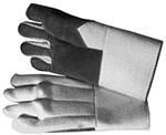 Glass Gloves with leather Palm