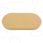 GR Pottery Forms Wallie Rounded Rectangle 6x12in.