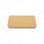 GR Pottery Forms Wallie Rectangle 4x8in.